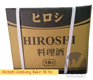 Bumbu Masak Hiroshi Cooking Sake 18 ltr - Sake Masak - Ryorishu<br> 1 hiroshi_sake_18_ltr_online