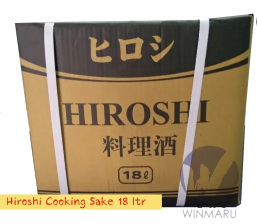 Bumbu Masak Hiroshi Cooking Sake 18 ltr - Sake Masak - Ryorishu<br> 1 hiroshi_sake_18_ltr_online