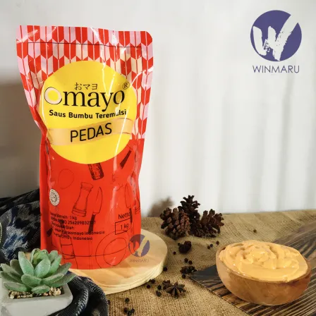 Mayonnaise/Sauce Kenko Omayo Pedas 1 kg 1 omayo_pedas_ig