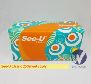 Tissue SEE U Tissue Facial 250sheets 2ply 1 see_u