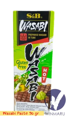 Bumbu Penyedap / Pelengkap S&B Wasabi Paste 90 gr 1 wasabi_snb_90_gr_online